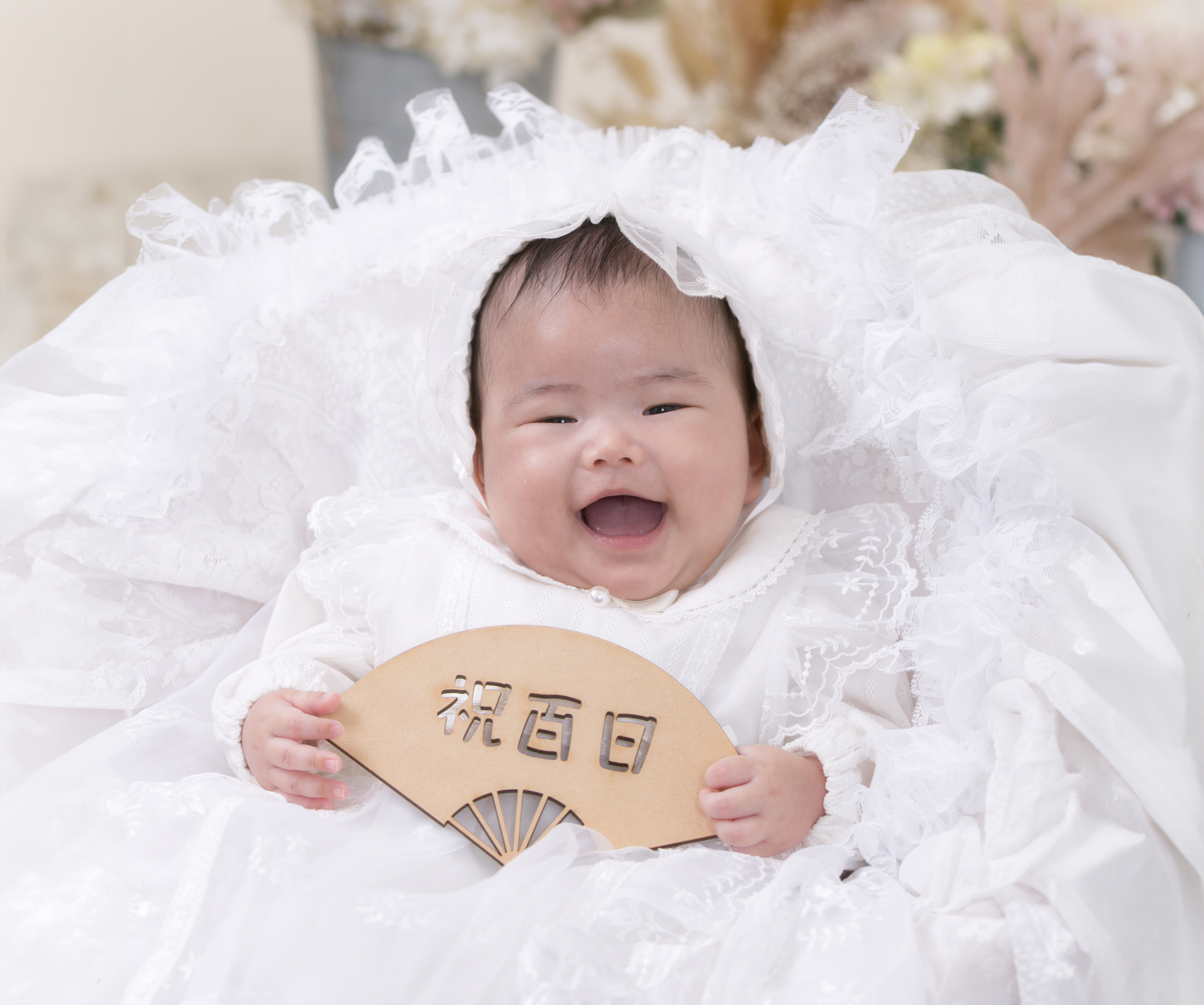 百日祝い・ベビードレス